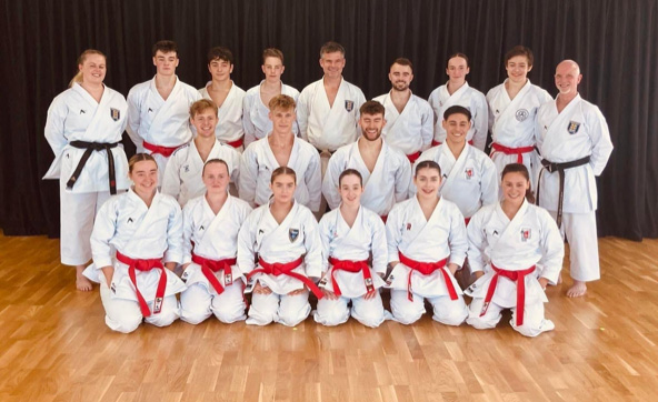 England karate team training camp.  Ripon 25th August 2022 – Commonwealth Championship