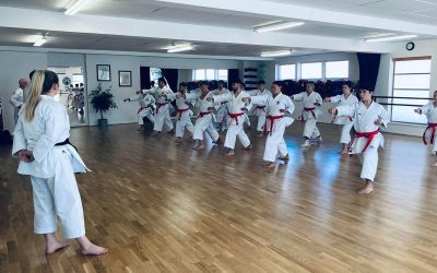 England karate team training camp.  Ripon 26th August 2022 – Commonwealth Championship