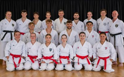 England karate team training camp.  Ripon August 2022 –  Commonwealth Championship
