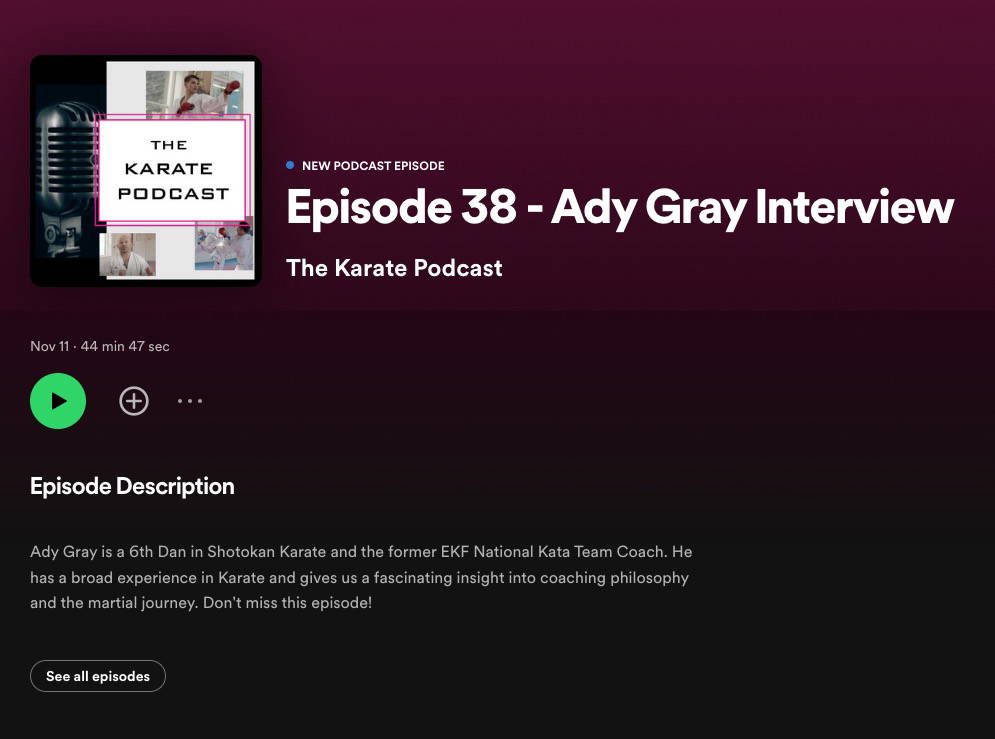 Karate Dojo Podcast