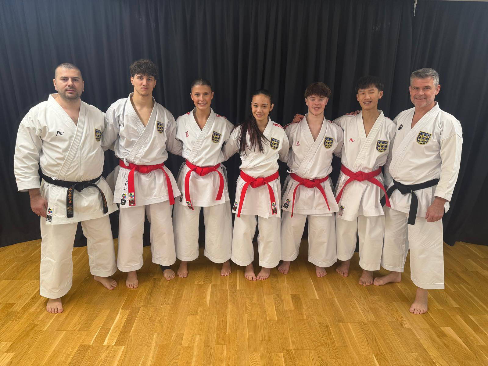 England Hopefuls at the Karate Dojo Jan 2026 1